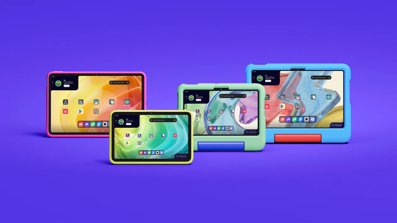 Source image accompanying: Amazon is releasing kids' versions of its new Alexa Tablets